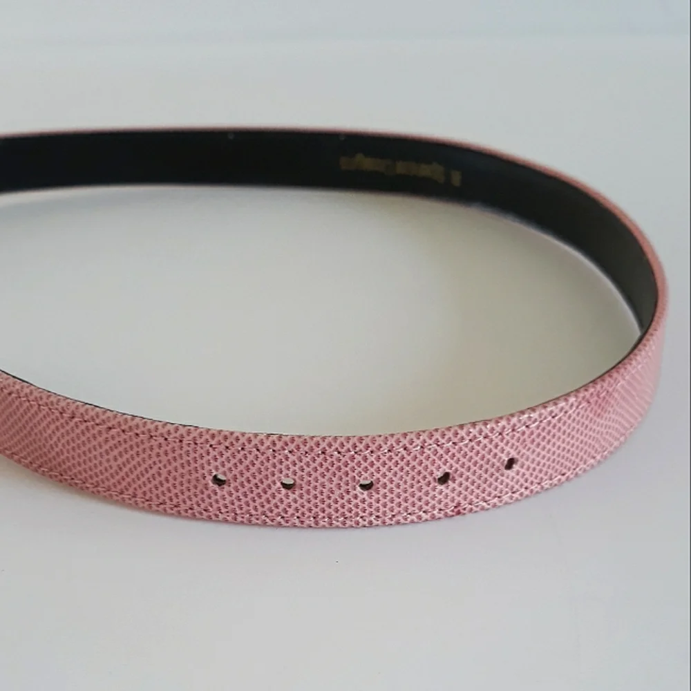 *80s R. Spencer Designs pink belt S